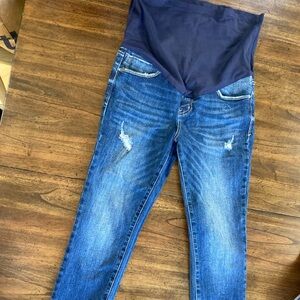 Pink Blush Maternity Skinny Jeans